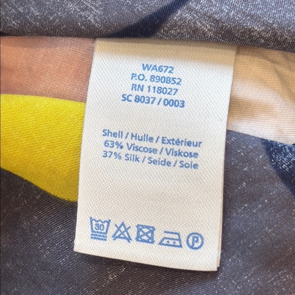 Boden Multicolor Geometric Blouse - Picture 6 of 10